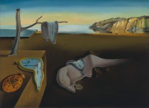 Precognition in the hypnogogic sleep stage - Salvador Dali's most famous surrealist painting, "The Persistence of Memory" 