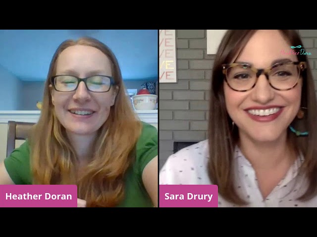 Sara Drury speaks with Heather Doran on self love and making money - self-worth equals net worth